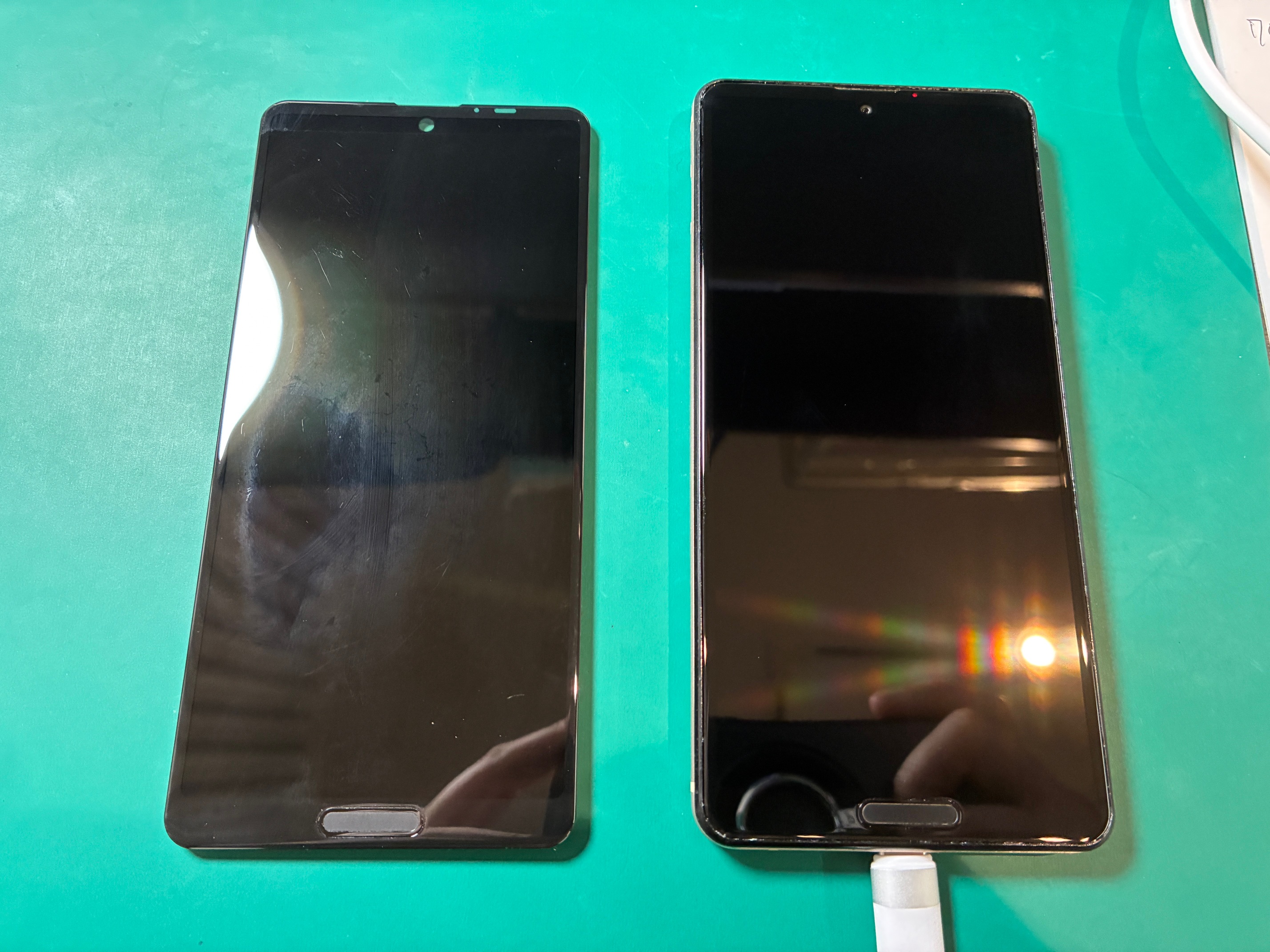 西宮市からお越しのお客様よりAQUOS sense4の画面交換をご依頼いただきました！